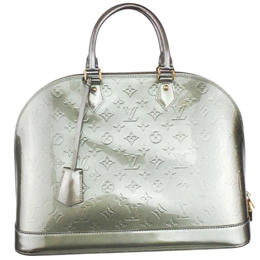LOUIS VUITTON Silver ALMA BAG AUTHENTIC - Picture 3 of 16